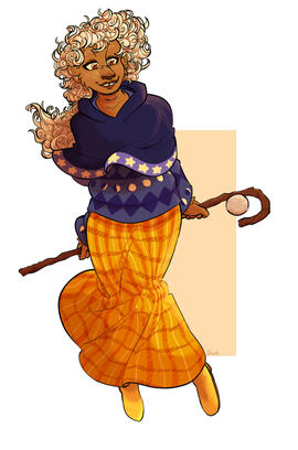 a friend's firbolg d&d character