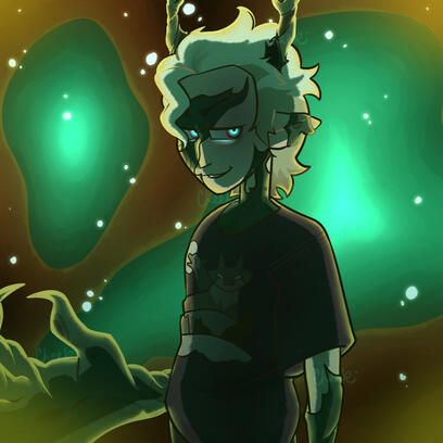 possessed hunter from the owl house