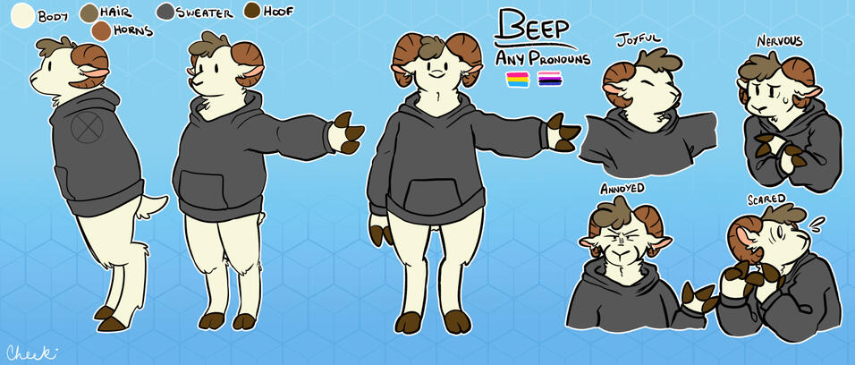 a ref sheet commission